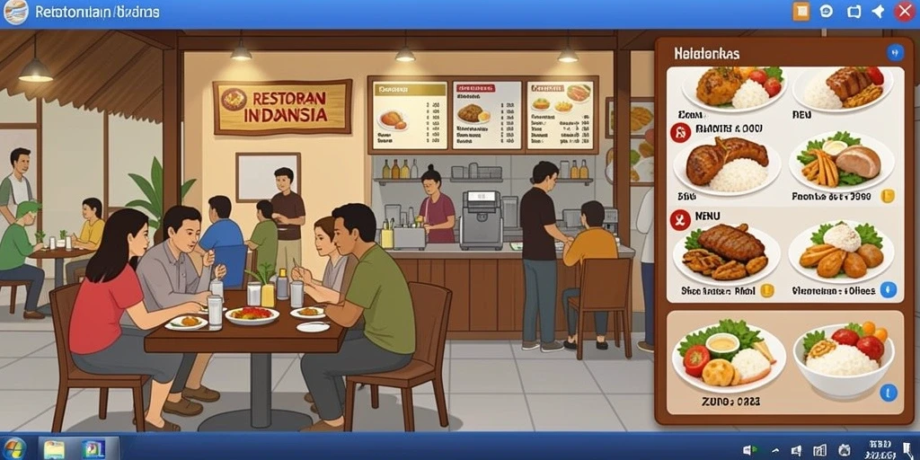 Tampilan antarmuka pengguna yang menarik dan mudah dipahami.
