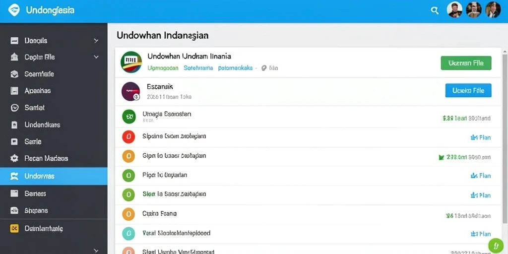 Tampilan antarmuka yang menarik dan user-friendly.