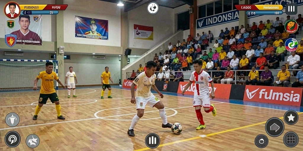 Tampilan karakter yang keren dan beragam.