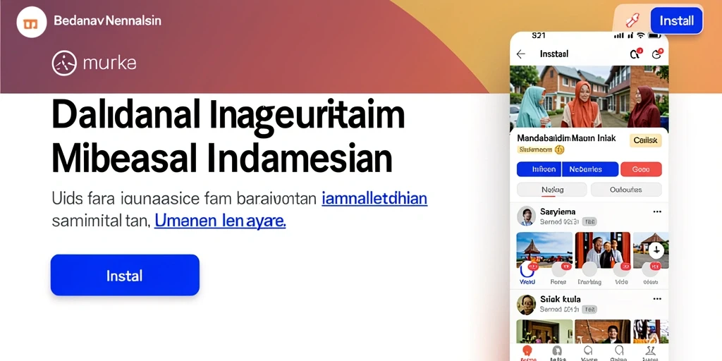 Tampilan antarmuka yang modern dan menarik.